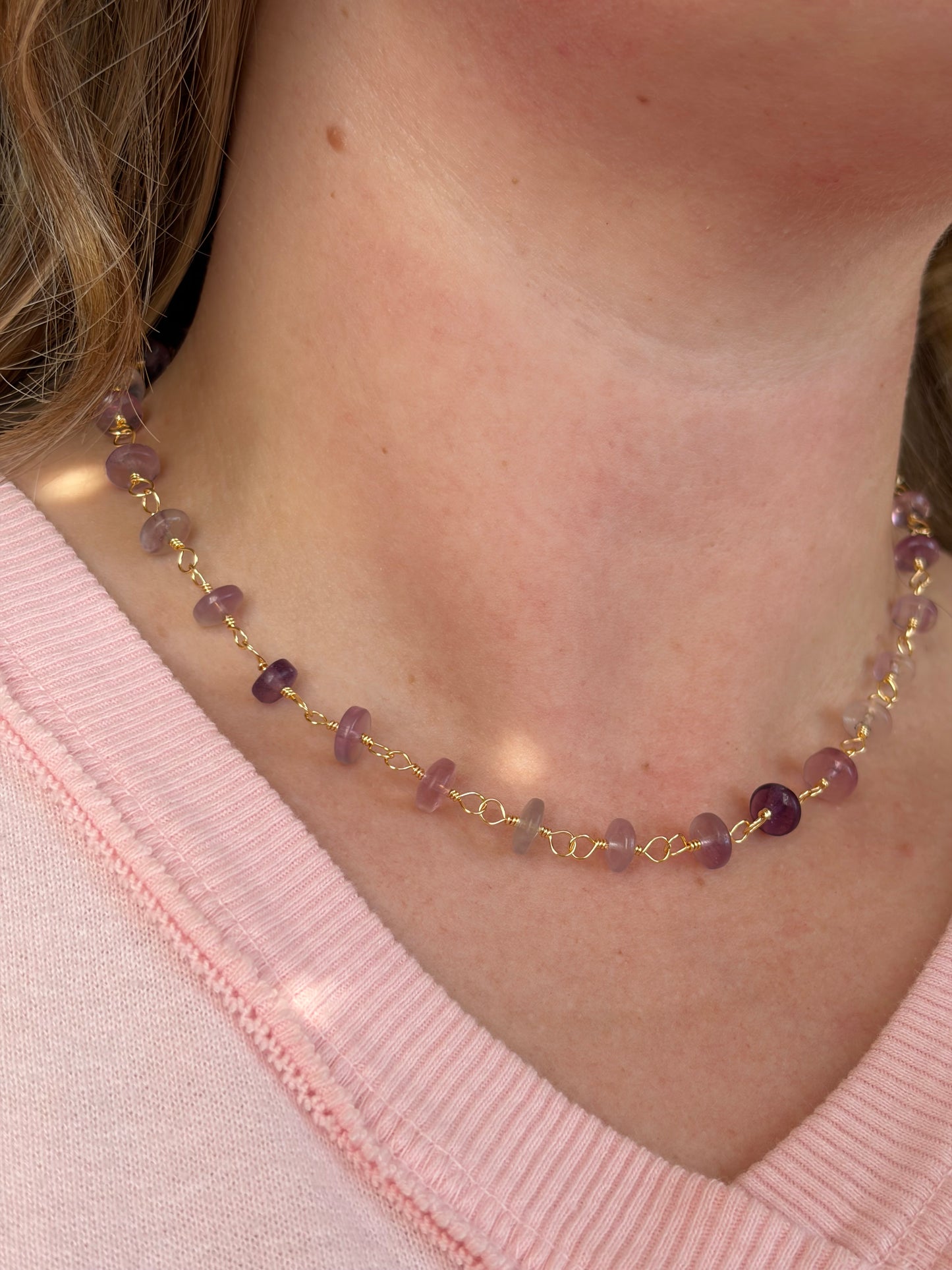 Fluorite Necklace