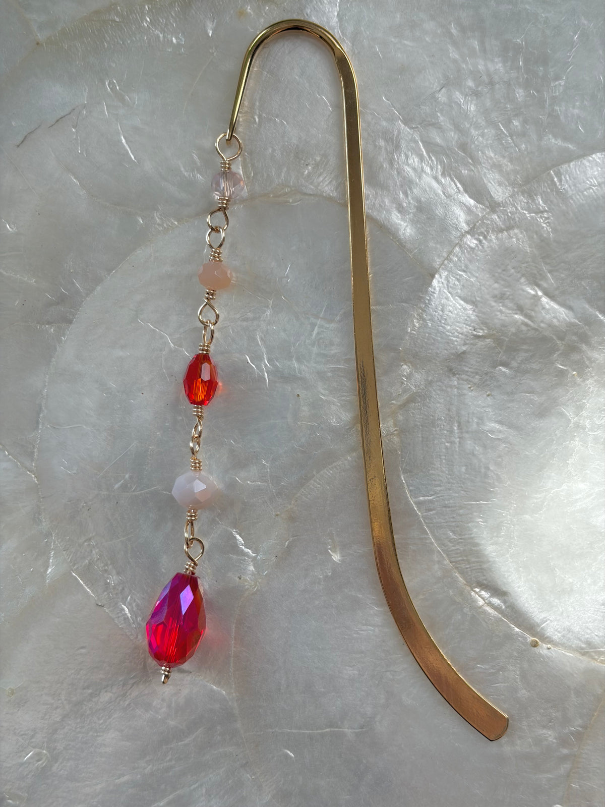 Glass Crystal Bookmark