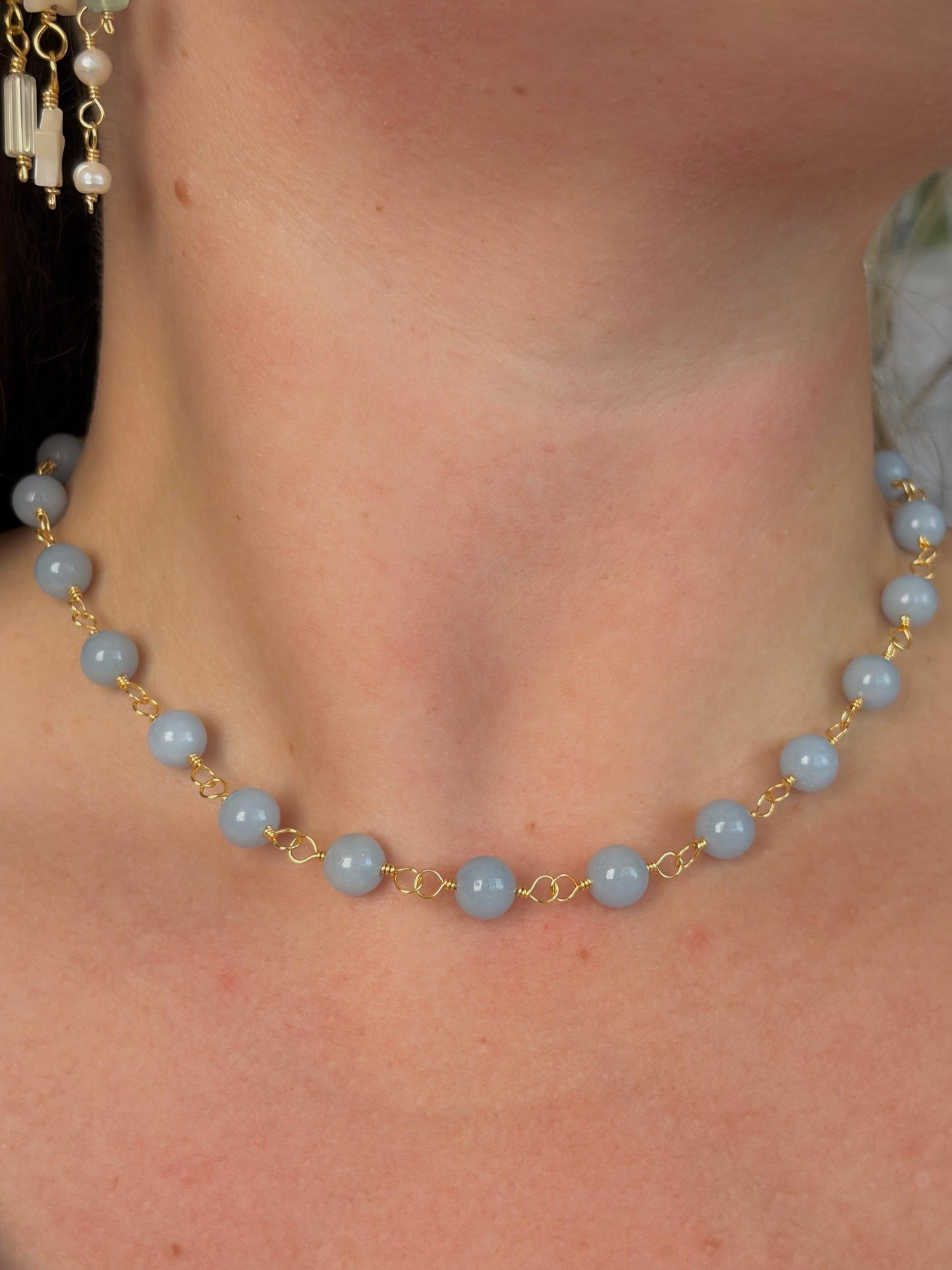 Angelite Necklace
