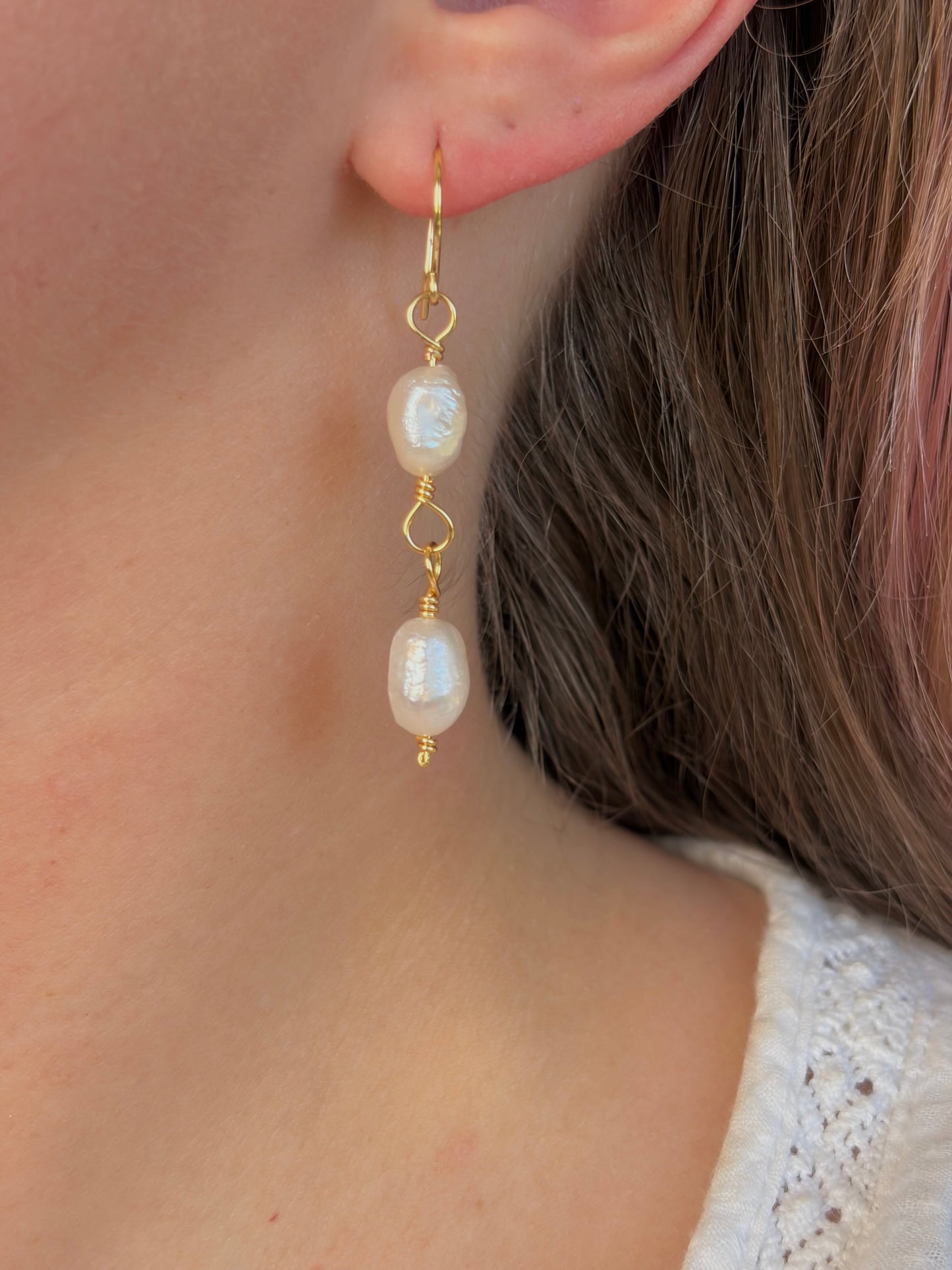 Pearl Drop Earrings