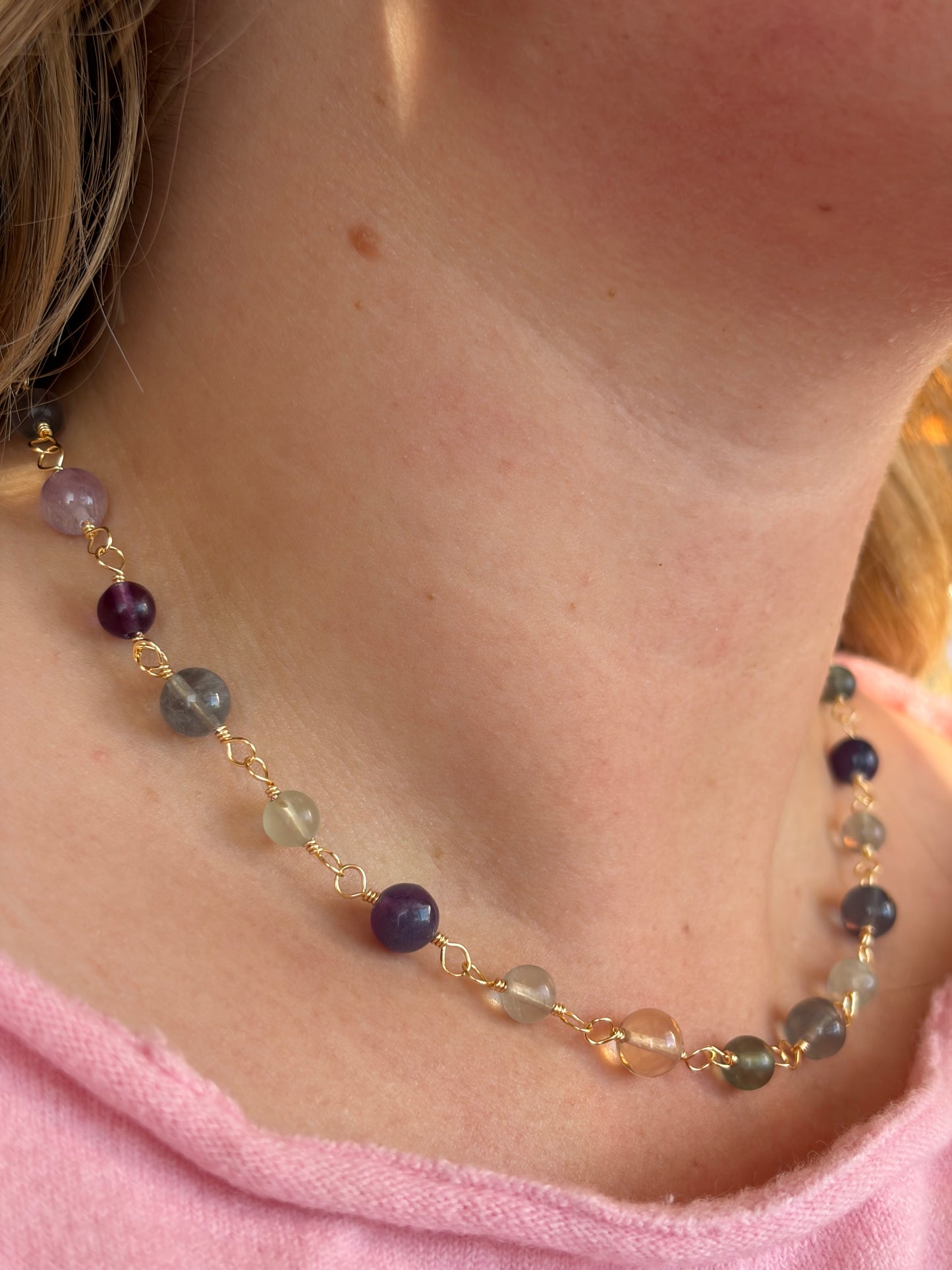 Fluorite Necklace