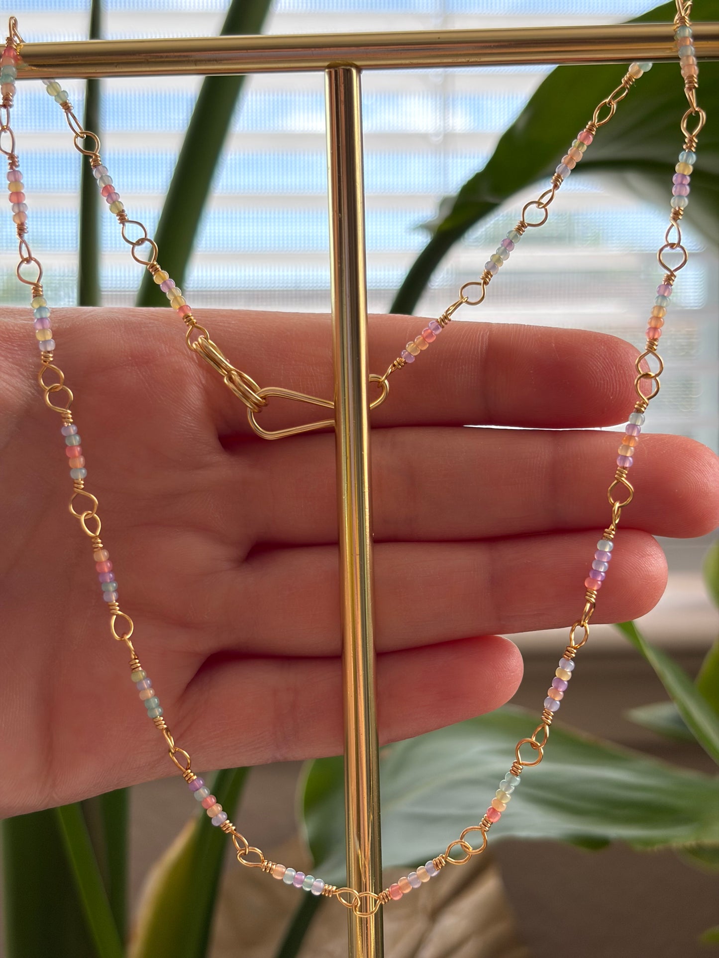 Pastel Rainbow Necklace