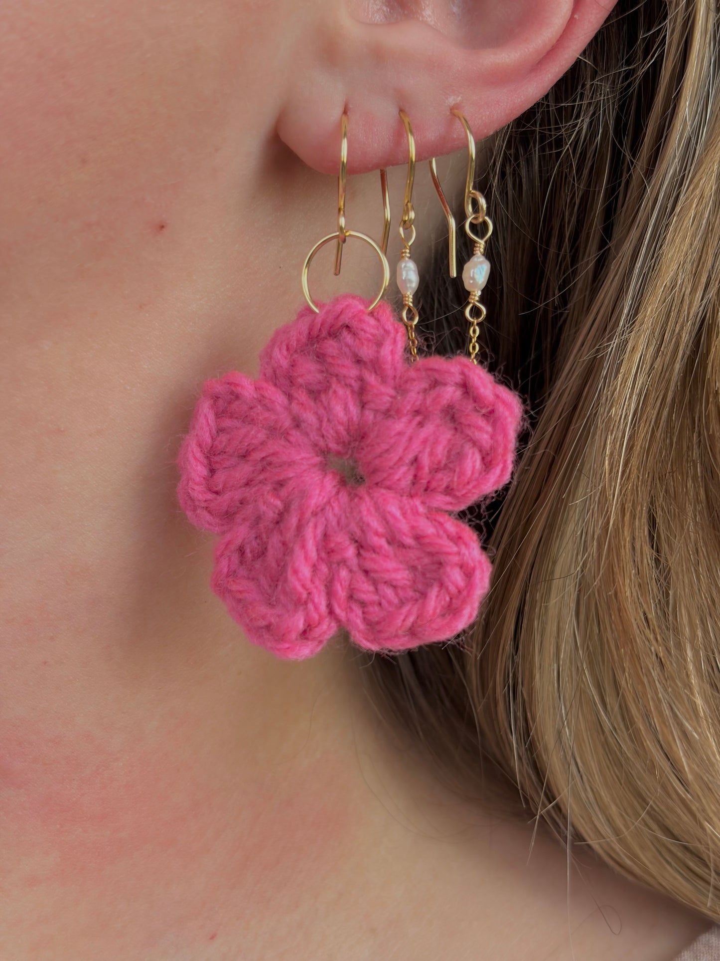 Crochet Whimsy Earrings