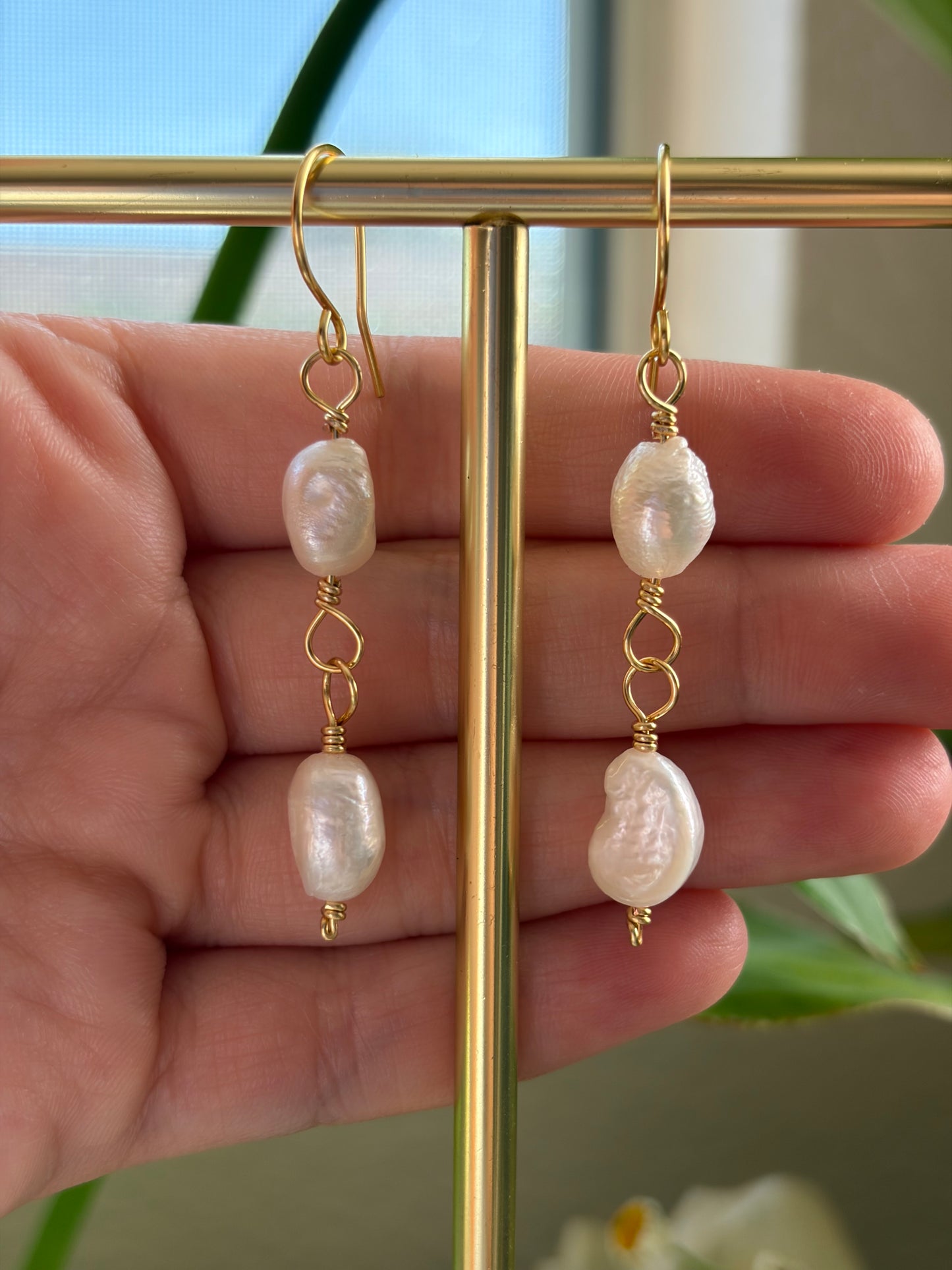Pearl Drop Earrings