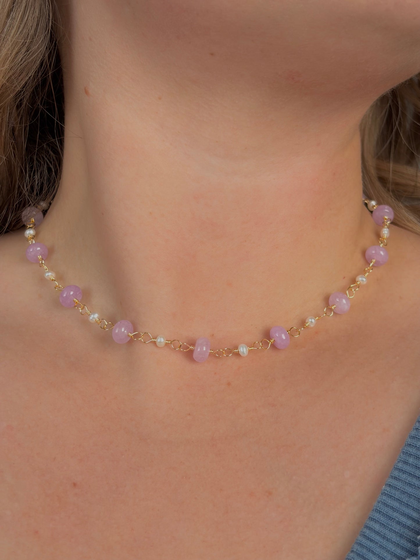Lilac Jade Necklace