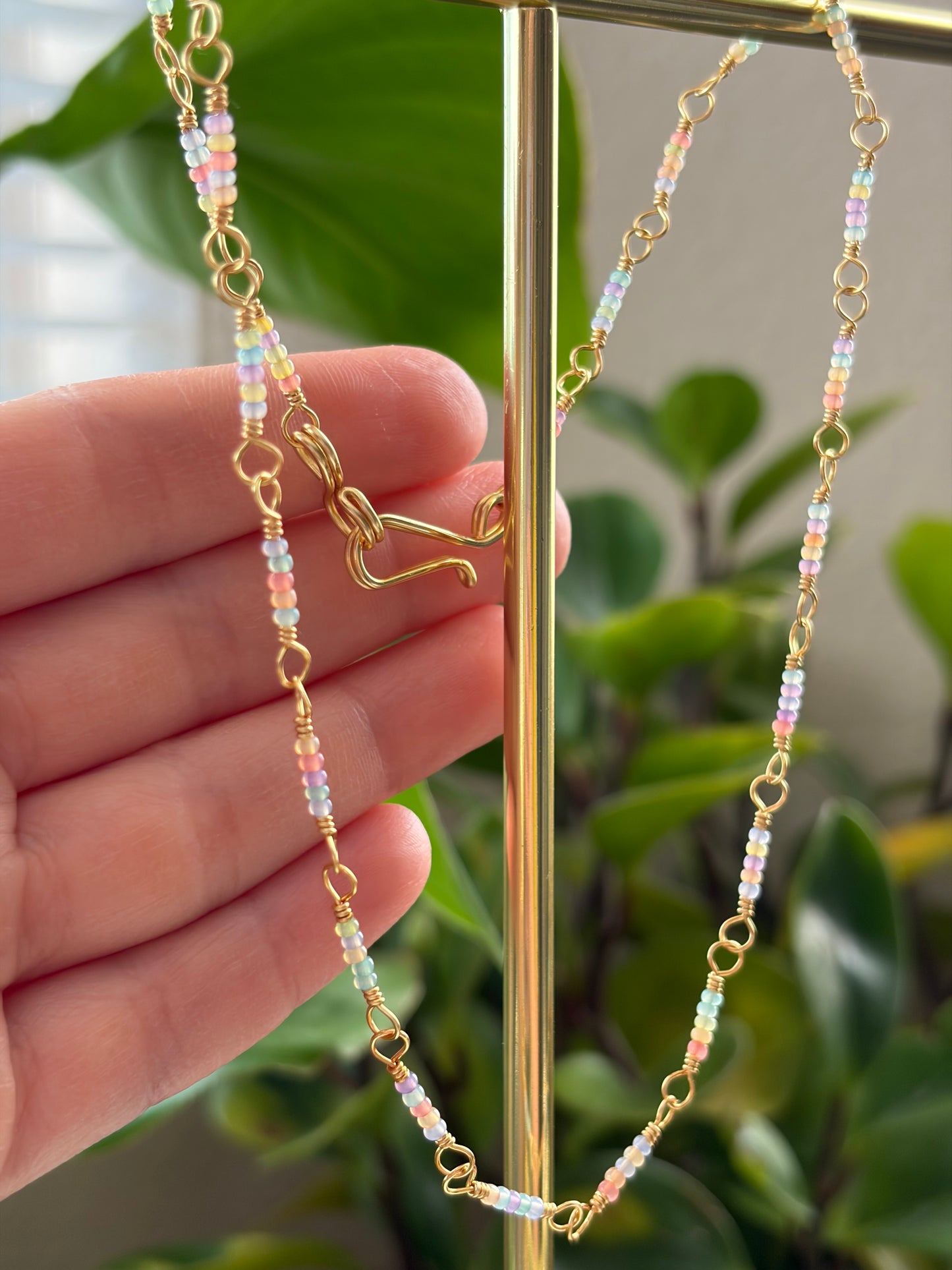 Pastel Rainbow Necklace