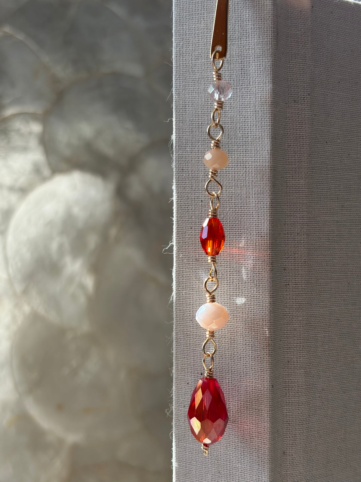 Glass Crystal Bookmark