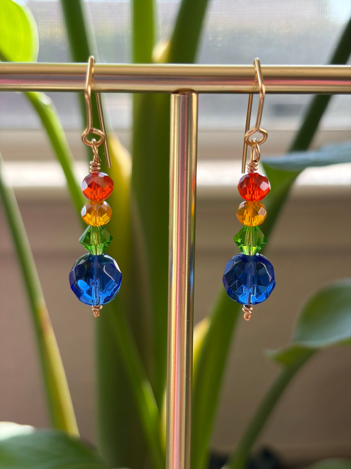 Rainbow Sparkle Earrings