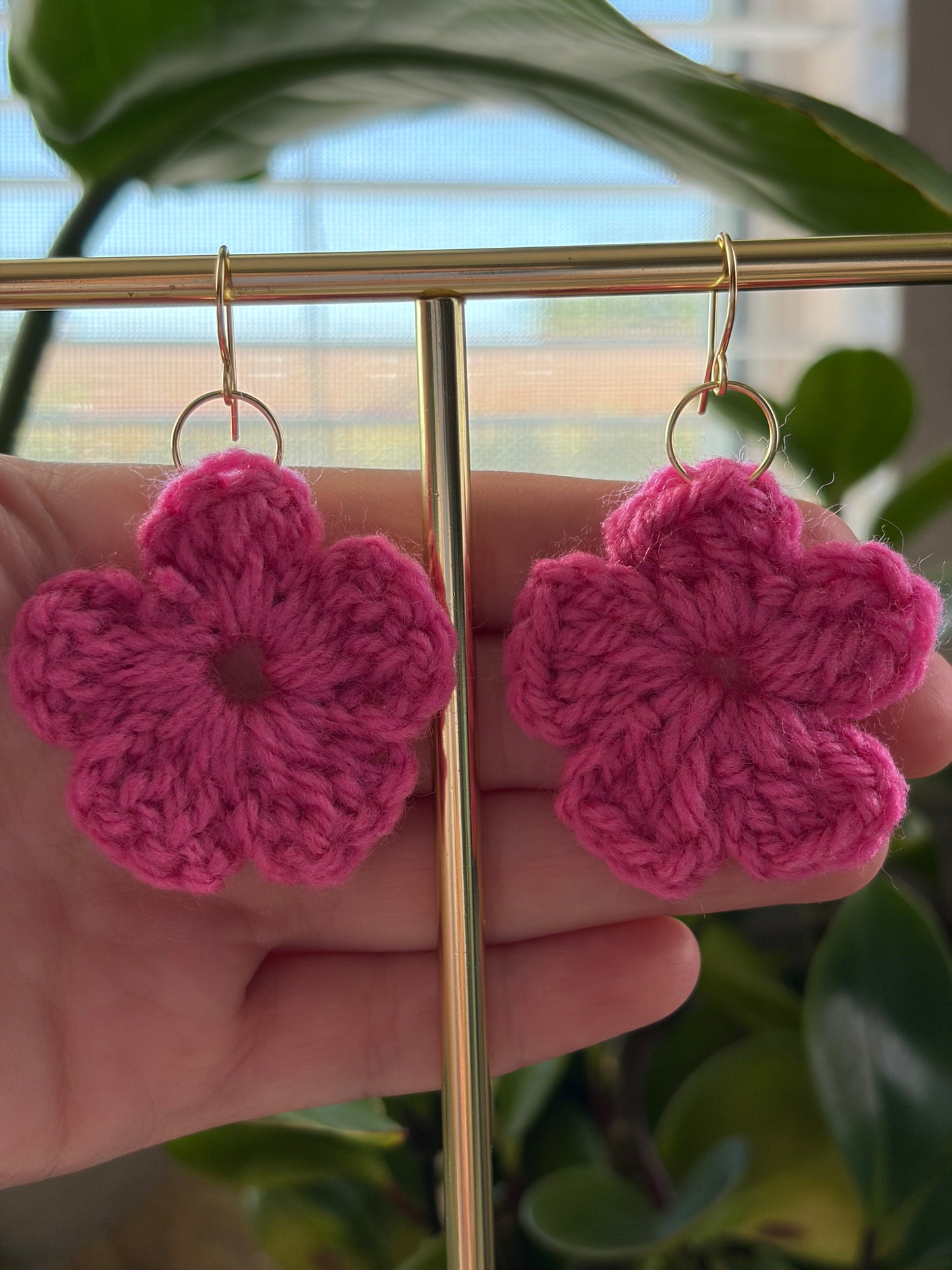 Crochet Whimsy Earrings