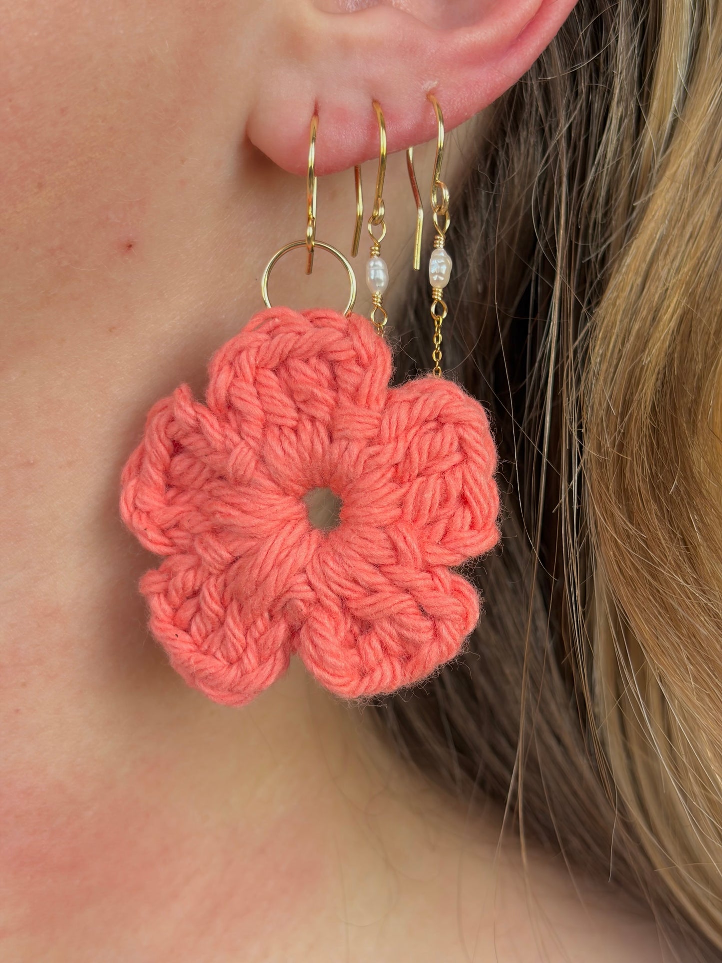 Crochet Whimsy Earrings