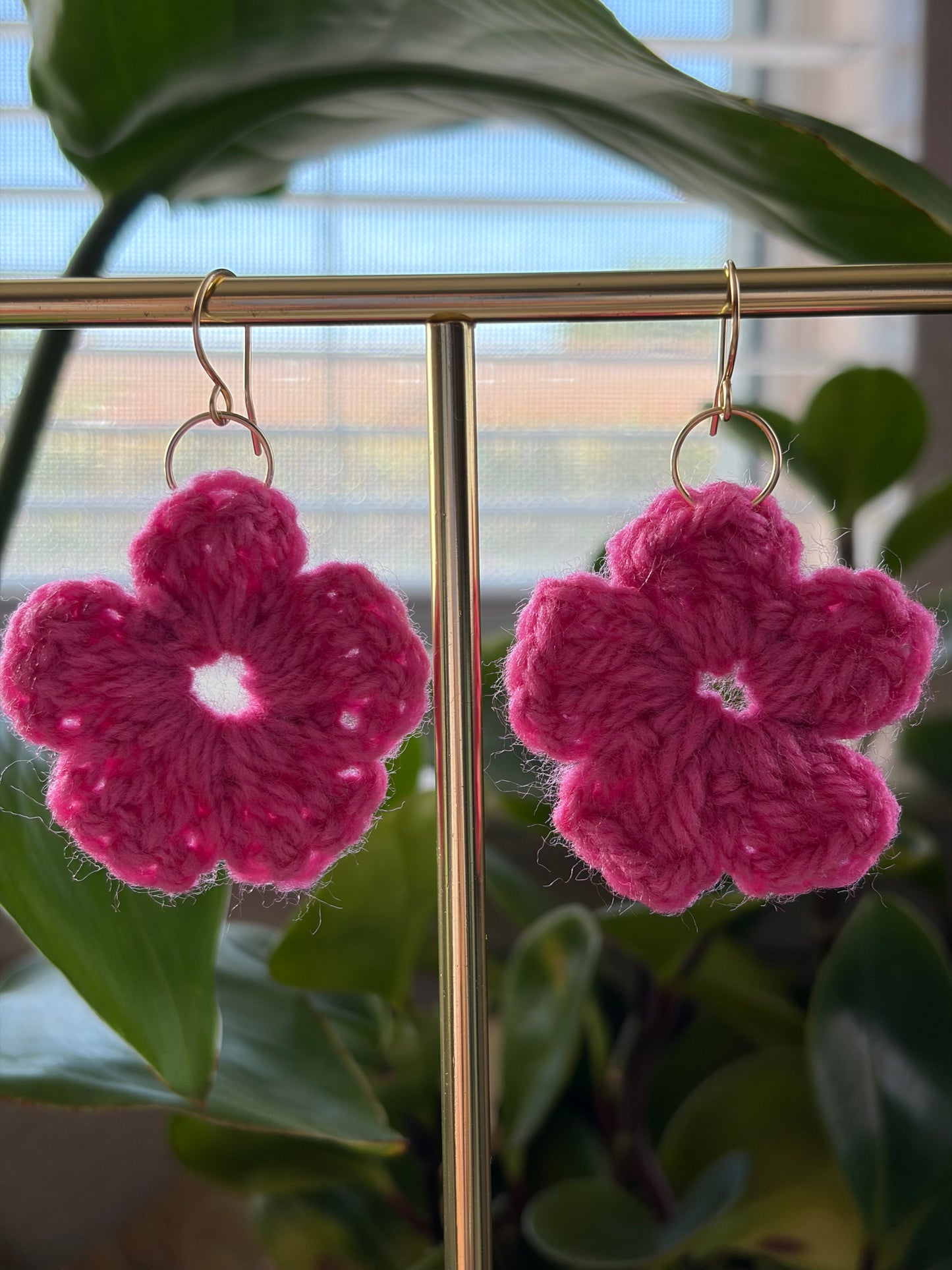 Crochet Whimsy Earrings