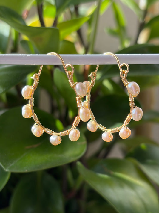 Pearl Millie Hoops